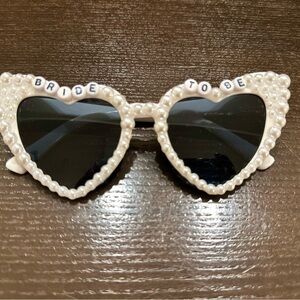 Heart-Shaped Bride To Be Sunglasses